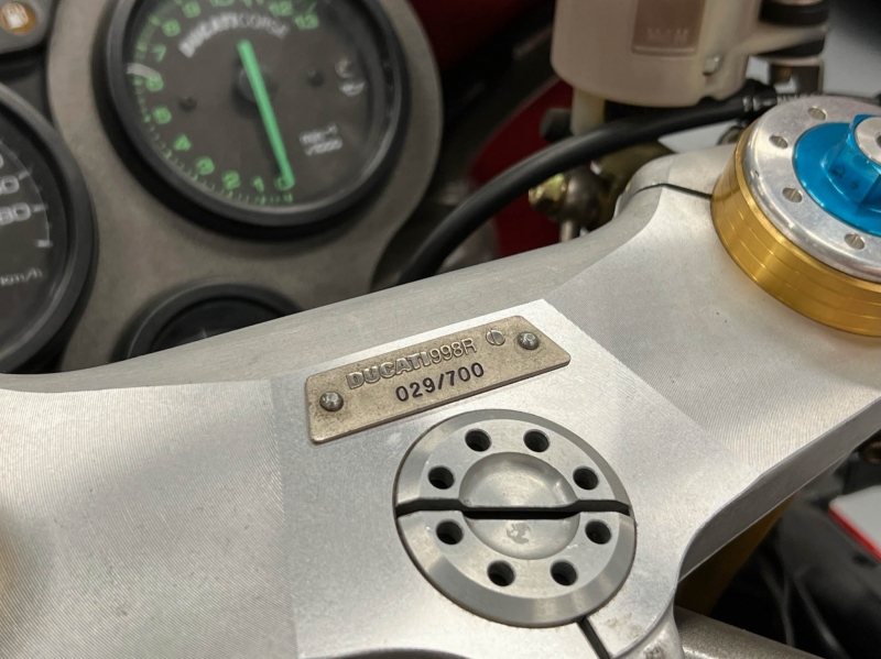 *VENUT* *SOLD* *VENDUE* Ducati 998R 29/700