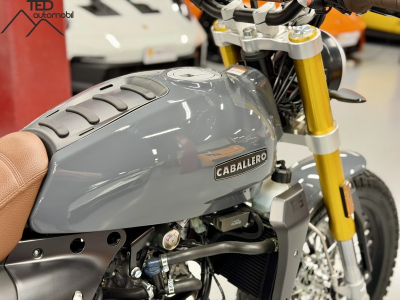 Fantic Caballero Scrambler Deluxe 125 2023 100% Nova