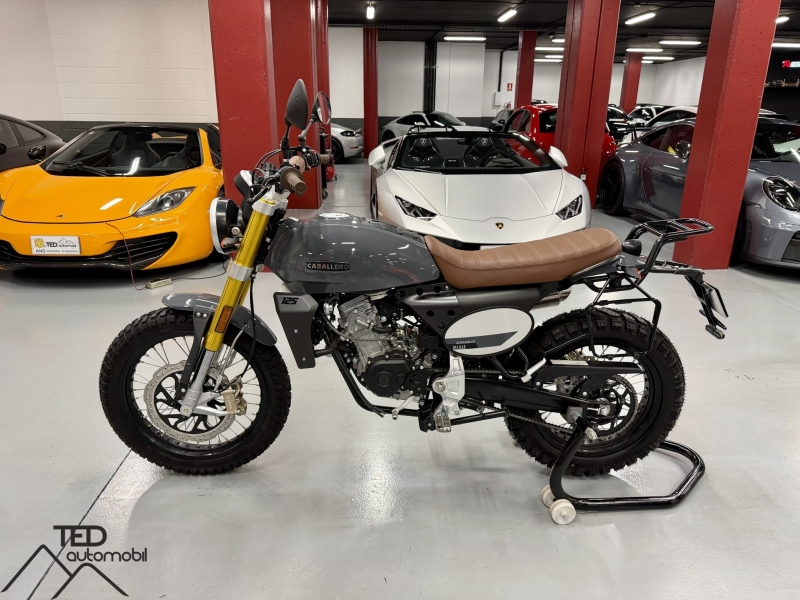 Fantic Caballero Scrambler Deluxe 125 2023 100% Nova