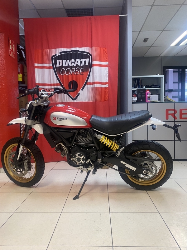 Ducati Scrambler sled