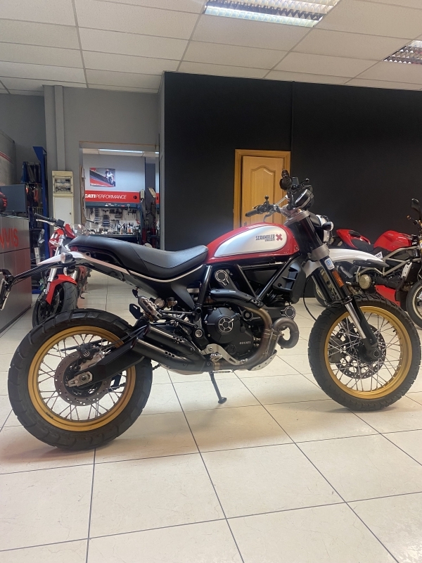 Ducati Scrambler sled